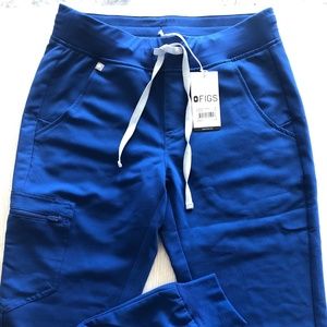 Figs Zamora Jogger Scrub Pants in Winning Blue